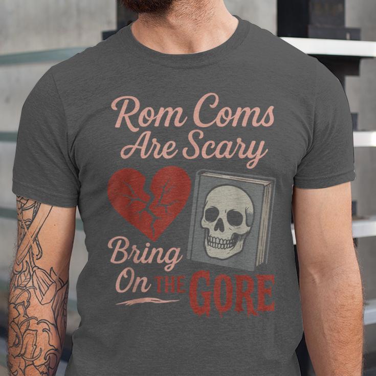 Horror Book Club Creepy Reader Gothic Fiction Thriller Fan Unisex Jersey T-Shirt