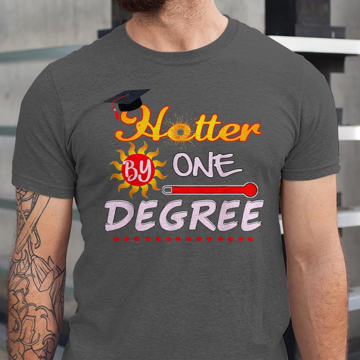 Hotter By One Degree Class Of Graduation 2019 Unisex Jersey T-Shirt