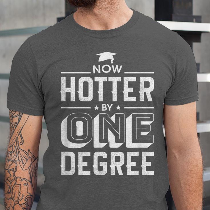 Now Hotter By One Degree Graduation Grade Student Unisex Jersey T-Shirt