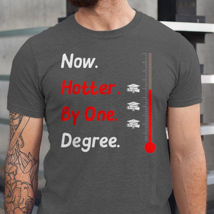 Now Hotter By One Degree Shirt Graduation For Her 2020 Unisex Jersey T-Shirt