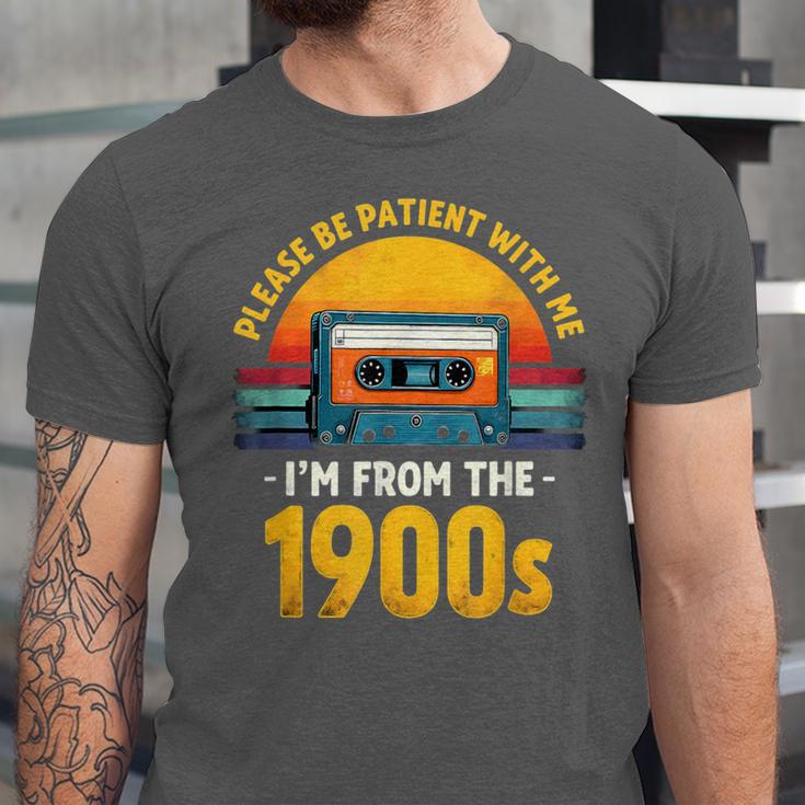 Humor Daddy I'm From The 1900s Unisex Jersey T-Shirt