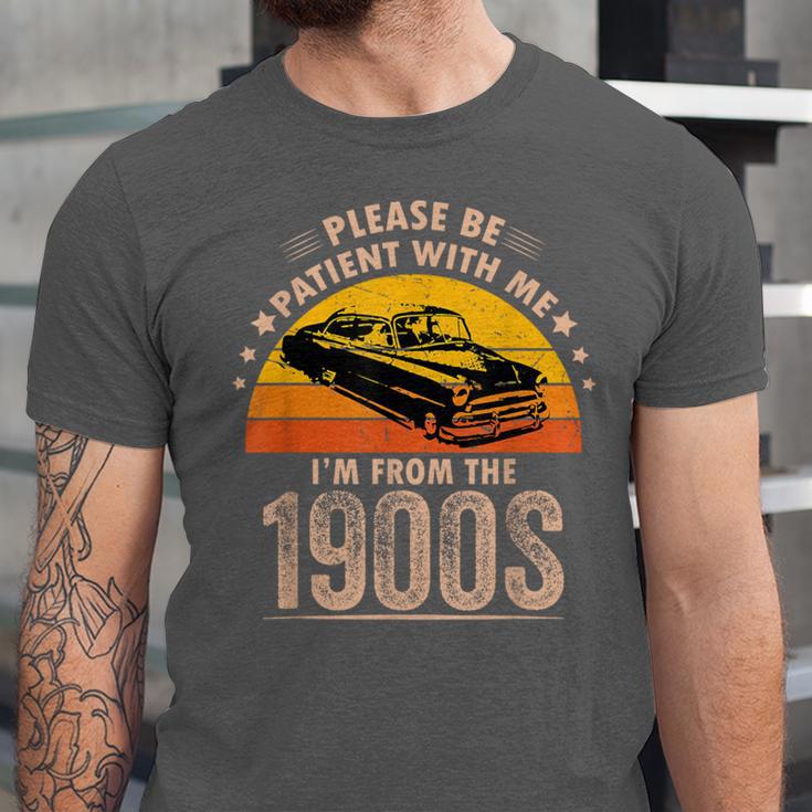 Humorous Saying Please Be Patient With Me I'm From The 1900s Unisex Jersey T-Shirt