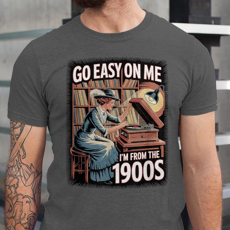 I'm From The 1900s Vinyl Record Lover For Women Unisex Jersey T-Shirt
