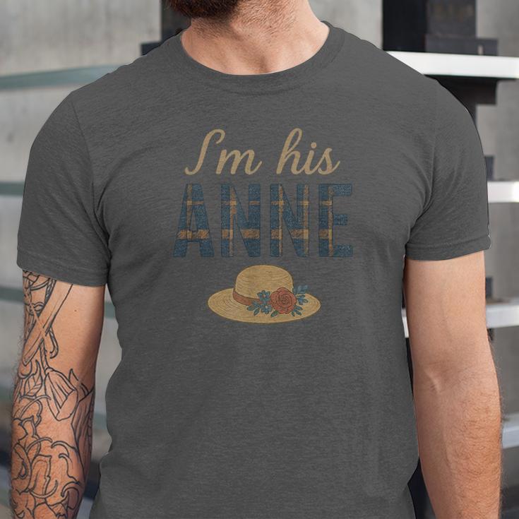 I'm His Anne Romantic Book Lover Vintage Unisex Jersey T-Shirt I'm His Anne Romantic Book Lover Vintage Unisex Jersey T-Shirt