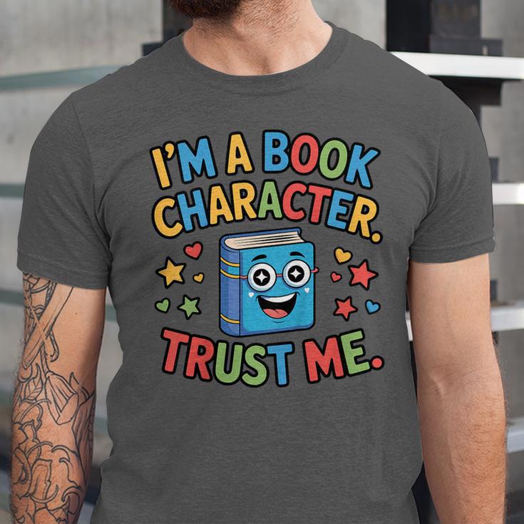 I'm a Book Character Costumes For Kids Storybook Character Unisex Jersey T-Shirt I'm a Book Character Costumes For Kids Storybook Character Unisex Jersey T-Shirt