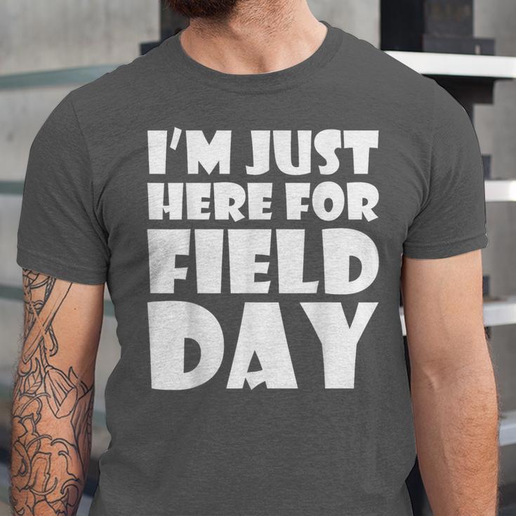I'm Just Here For Field Day For Graduation 2018 T-Shirt Unisex Jersey T-Shirt