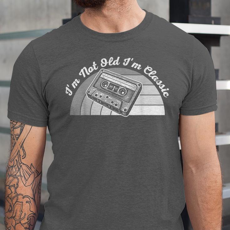 I'm Not Old I'm Classic Retro Humor Nostalgia Unisex Jersey T-Shirt I'm Not Old I'm Classic Retro Humor Nostalgia Unisex Jersey T-Shirt