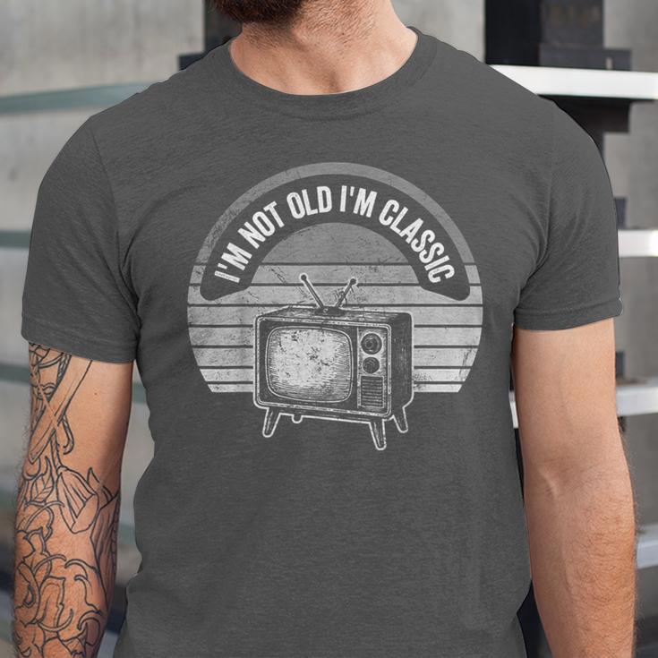 I'm Not Old I'm Classic Retro TV Nostalgia Unisex Jersey T-Shirt