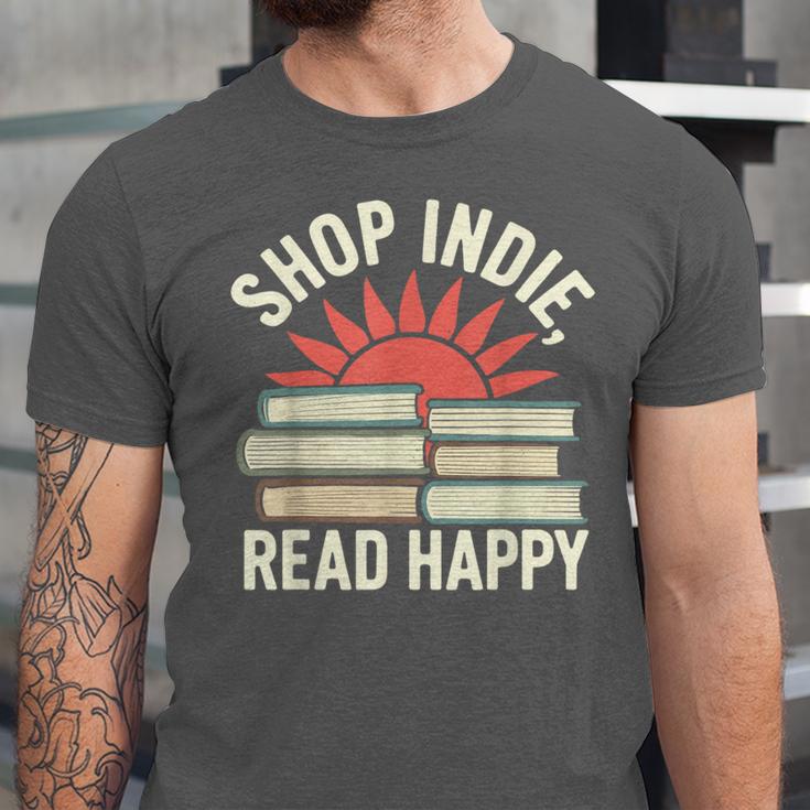 Independent Bookstore Fans Shop Local Literary Community Unisex Jersey T-Shirt