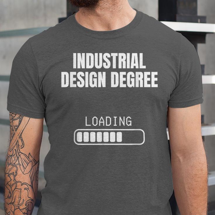 Industrial Degree Loading Student Graduation Unisex Jersey T-Shirt