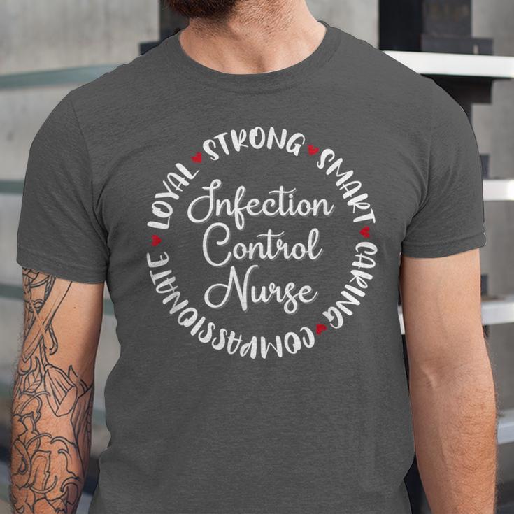 Infection Control Nurse Nurses Graduation Medical Love Unisex Jersey T-Shirt