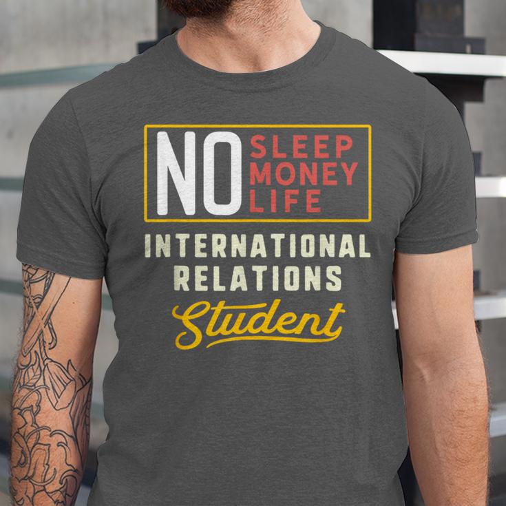 International Relations Major Student Shirt Graduation Unisex Jersey T-Shirt