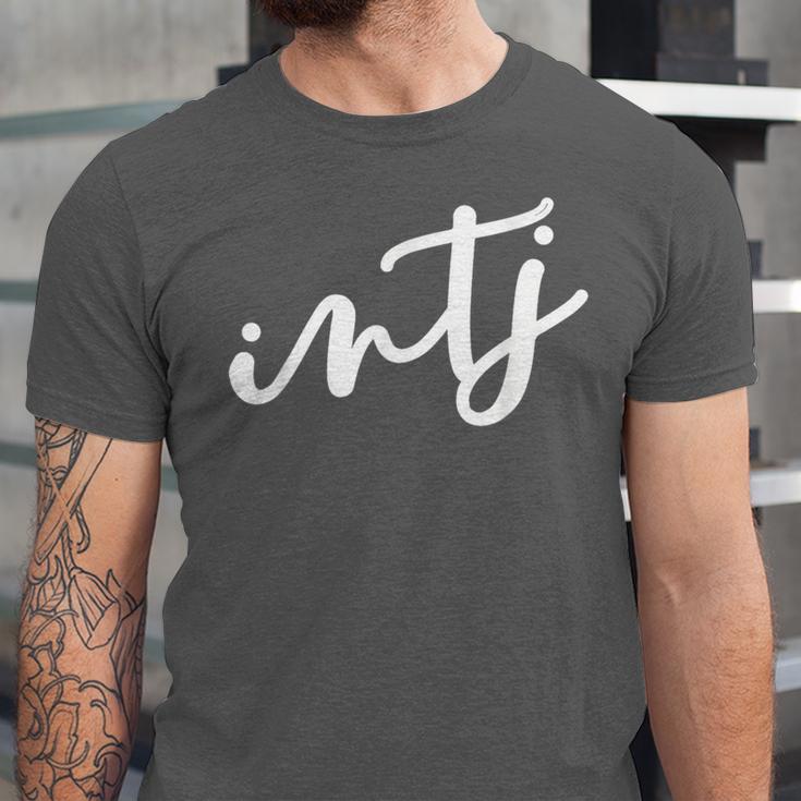 INTJ Introvert Myers Briggs Personality Type Unisex Jersey T-Shirt INTJ Introvert Myers Briggs Personality Type Unisex Jersey T-Shirt