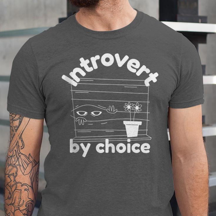 Introvert By Choice Unisex Jersey T-Shirt