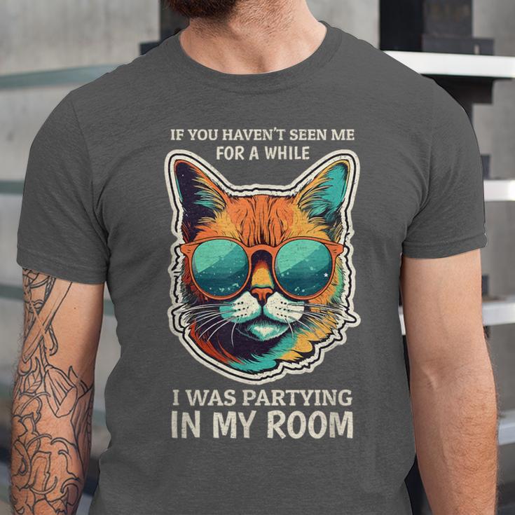 Introvert Joke For Introversion Personality Pity Party Unisex Jersey T-Shirt
