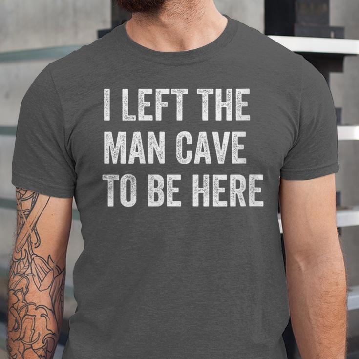 Introvert Man Cave For Shy People Unisex Jersey T-Shirt
