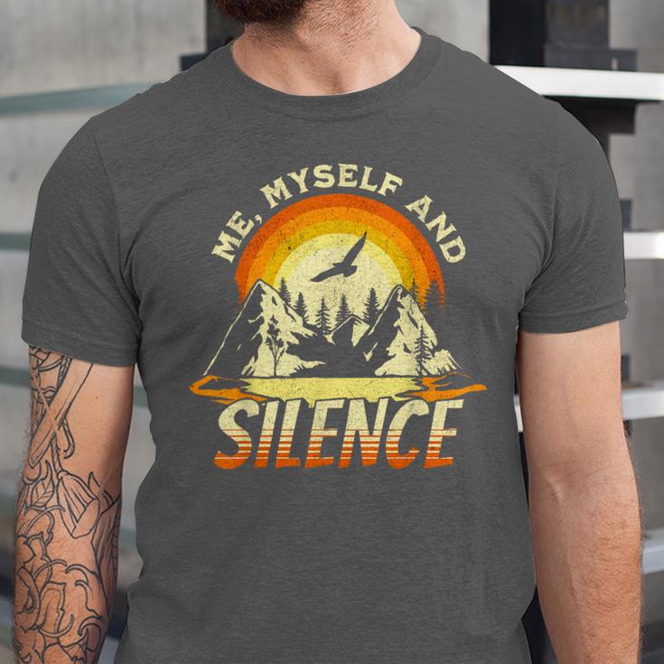 Introvert Relaxation Me Myself And Silence Mountain Vacation Unisex Jersey T-Shirt Introvert Relaxation Me Myself And Silence Mountain Vacation Unisex Jersey T-Shirt