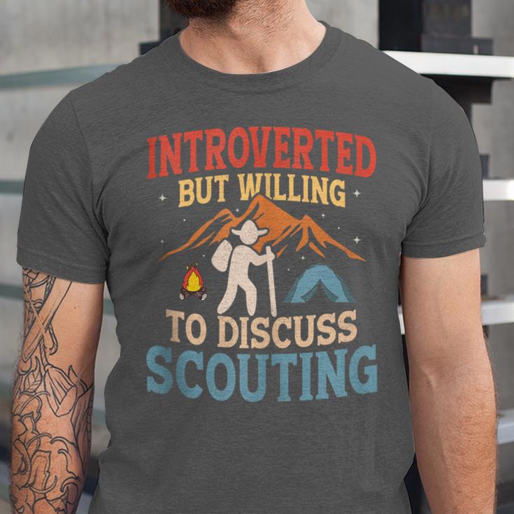 Introvert's Scouting Passion Unisex Jersey T-Shirt