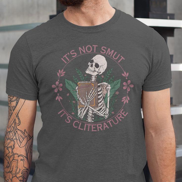 It's Not Smut It's Literature Dark Romance Smut Book Lover Unisex Jersey T-Shirt