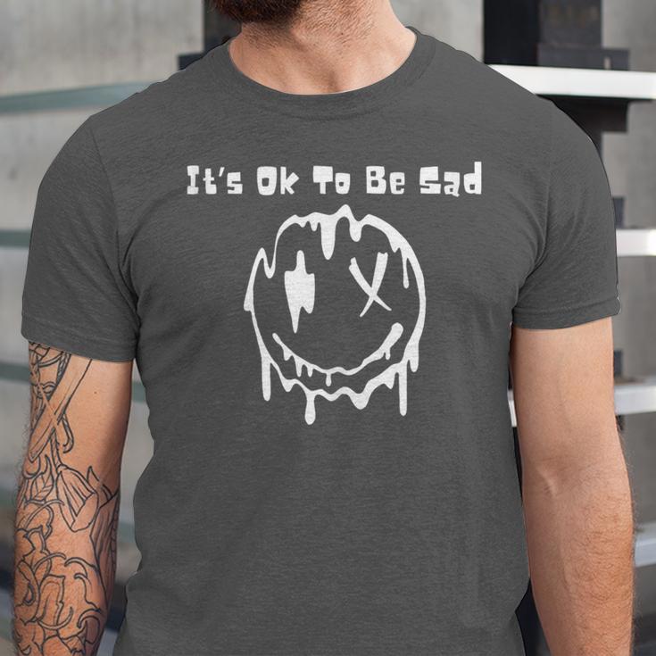 It's Ok To Be Sad Lonely Introvert Unisex Jersey T-Shirt It's Ok To Be Sad Lonely Introvert Unisex Jersey T-Shirt