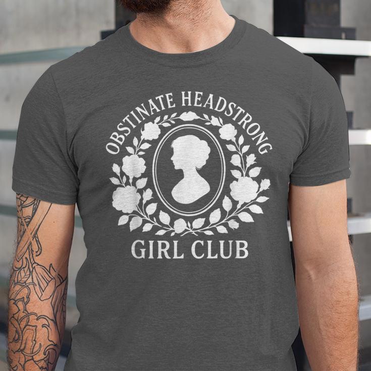 Jane Austen Pride And Prejudice And Mr Darcy Book Lovers Unisex Jersey T-Shirt