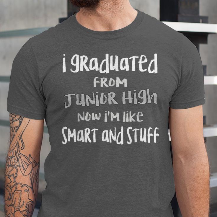 Junior High Graduate TShirt Middle School Graduation Shirt Unisex Jersey T-Shirt