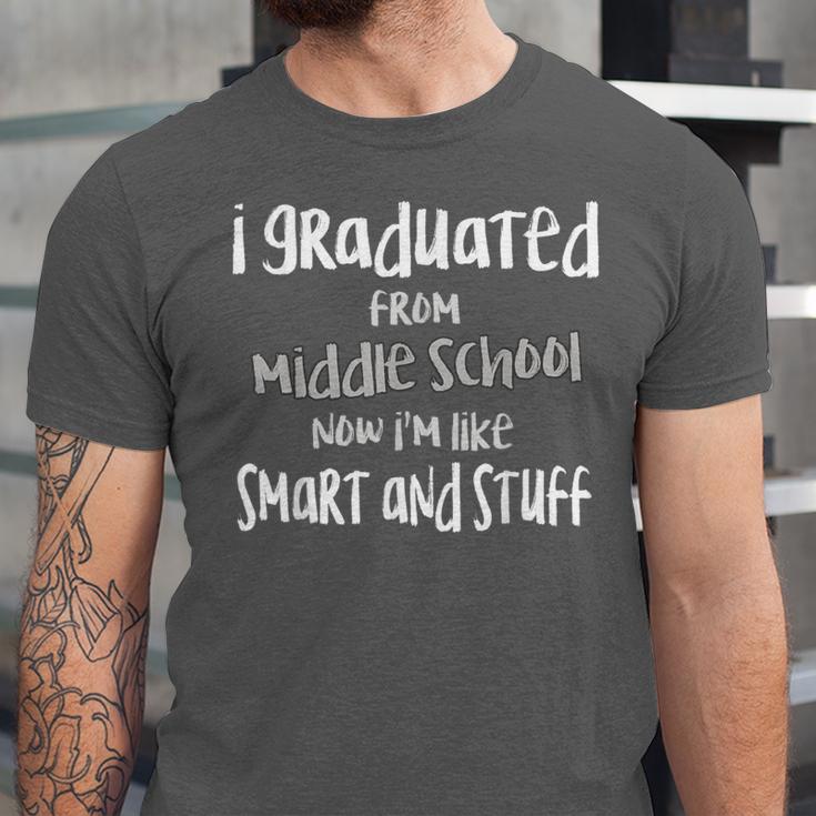 Junior High Graduate TShirt Middle School Graduation Unisex Jersey T-Shirt