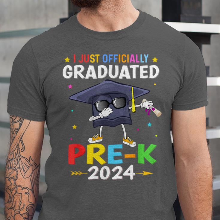 I Just Officially Graduated Pre k Graduation 2024 Pre-K Kids Unisex Jersey T-Shirt