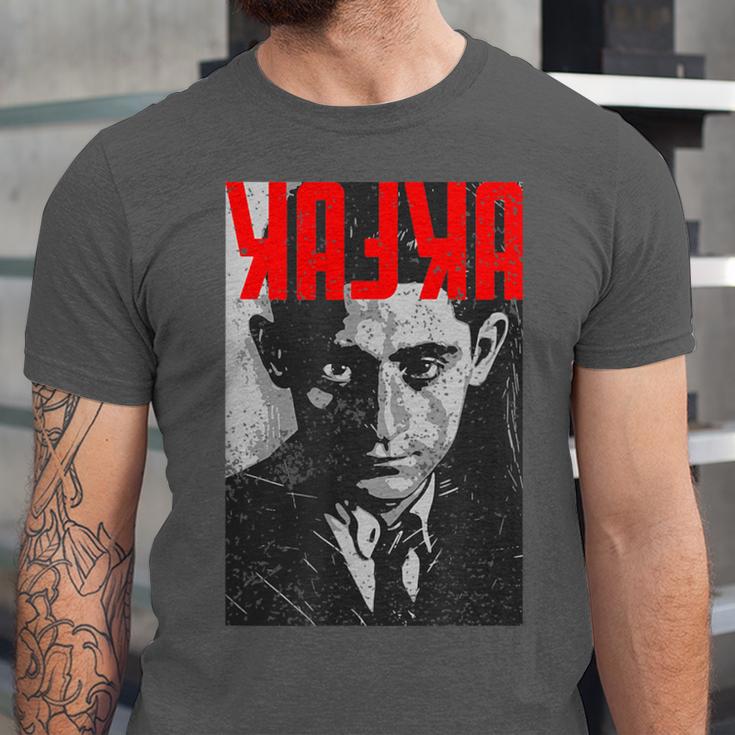 Kafka Franz Portrait Books And Literature Unisex Jersey T-Shirt Kafka Franz Portrait Books And Literature Unisex Jersey T-Shirt