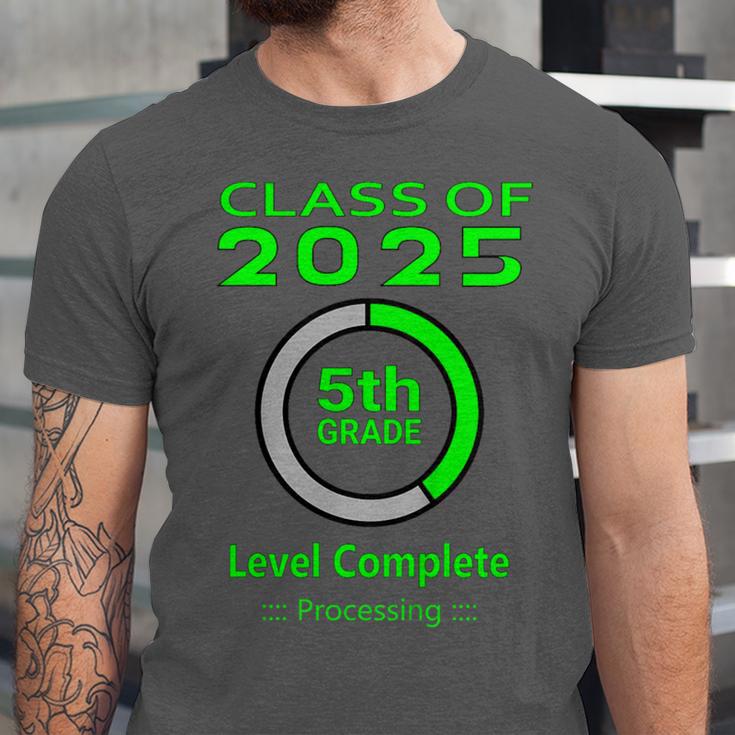 Kids Kids 5th Grade Graduation Video Game Unisex Jersey T-Shirt