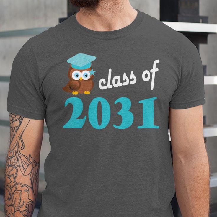 Kids Class Of 2031 Graduation Year T-Shirt Back To School Unisex Jersey T-Shirt