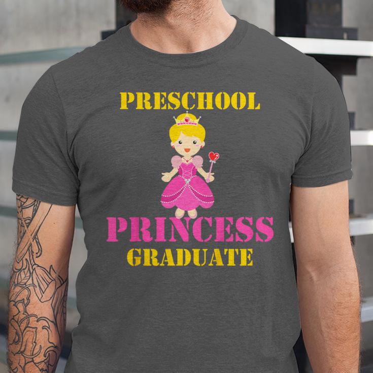 Kids Princess Graduate Prek Preschool Graduation Tshirt For Girls Unisex Jersey T-Shirt