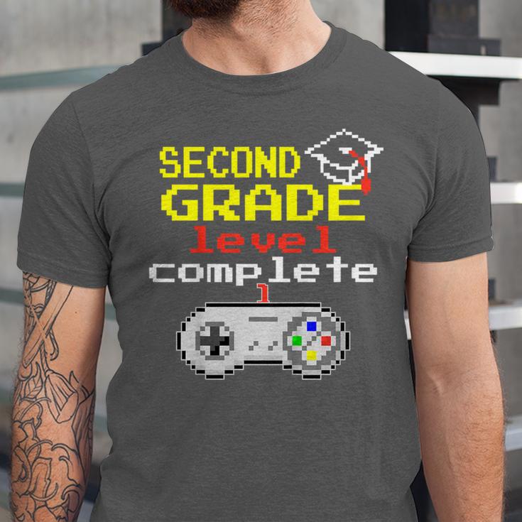 Kids Second Grade Graduation Video Game Shirt Unisex Jersey T-Shirt