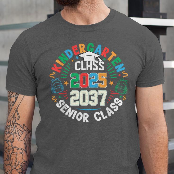 Kindergarten Graduation Class Of 2025 Senior 2037 Class Unisex Jersey T-Shirt