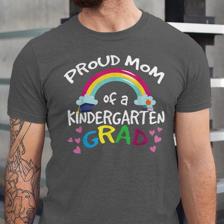 Kindergarten Graduation Proud Mom Son Daughter Unisex Jersey T-Shirt