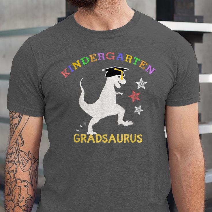 Kindergarten Graduation Shirt 2019 Dinosaur Graduate Party Unisex Jersey T-Shirt