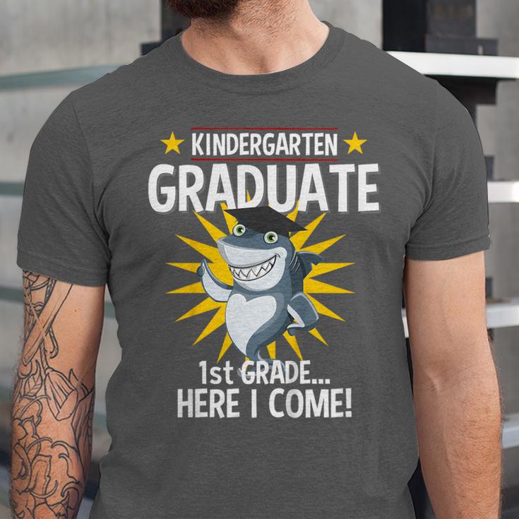 Kindergarten Graduation Shirts 2019 Shark Grad Toddler Unisex Jersey T-Shirt