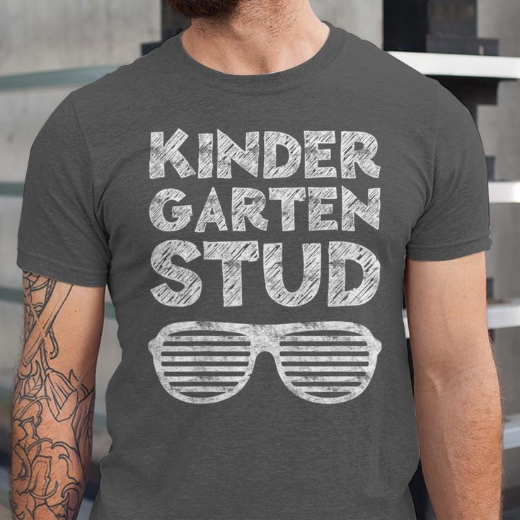 Kindergarten Stud Shirt Girl Boy Back To School Graduation Unisex Jersey T-Shirt