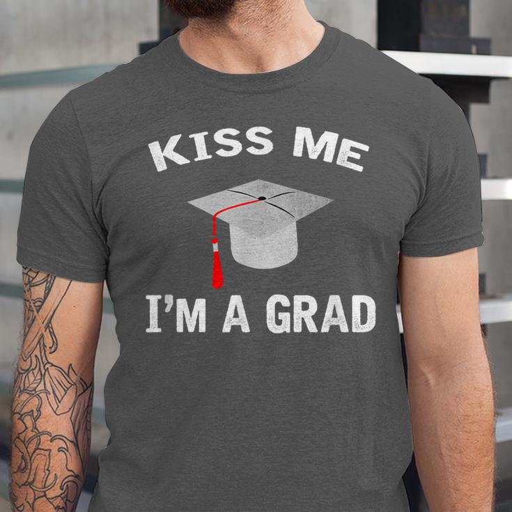Kiss Me I'm A Grad Graduation T-Shirt Unisex Jersey T-Shirt