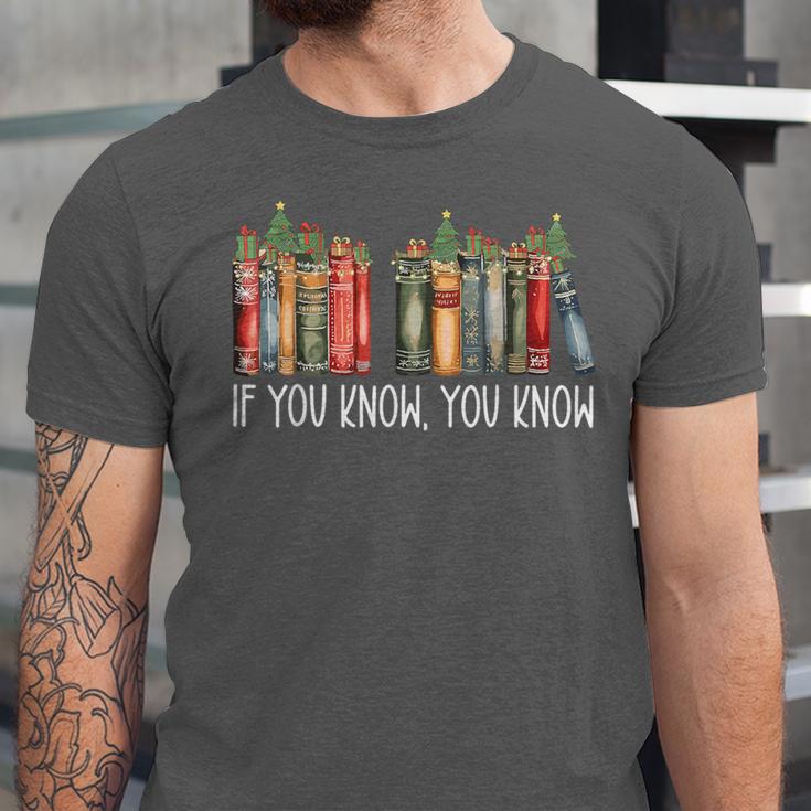 If You Know You Know 6 7 Reading Books Christmas 67 Meme Unisex Jersey T-Shirt If You Know You Know 6 7 Reading Books Christmas 67 Meme Unisex Jersey T-Shirt