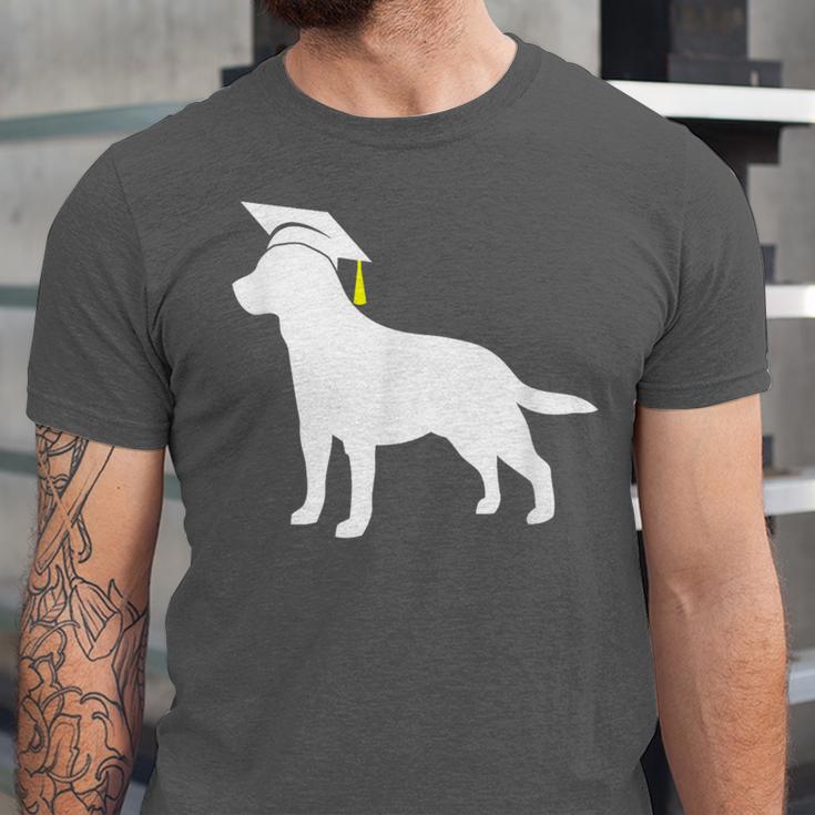 Labrador Retriever Graduation Dog Graduate For Men Women Kids Unisex Jersey T-Shirt