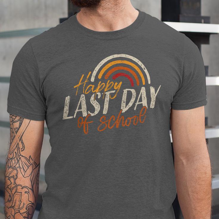 Last Day Of School Shirt For Teacher Kids Student Graduation Unisex Jersey T-Shirt