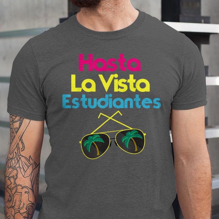 Last Day Of School Spanish Teacher Graduation T-Shirt Unisex Jersey T-Shirt