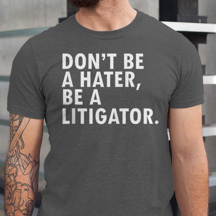 Lawyer Graduation Idea Shirt Law School Unisex Jersey T-Shirt