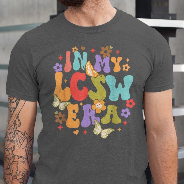 LCSW Grad Social Worker Graduation In My LCSW Era Unisex Jersey T-Shirt