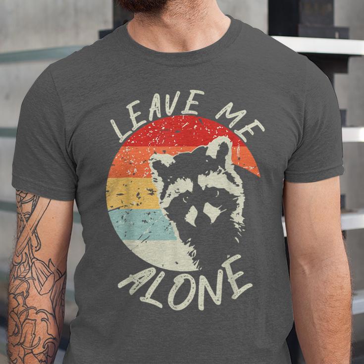 Leave Me Alone Raccoon Lover Introvert Antisocial Shy INTP Unisex Jersey T-Shirt Leave Me Alone Raccoon Lover Introvert Antisocial Shy INTP Unisex Jersey T-Shirt