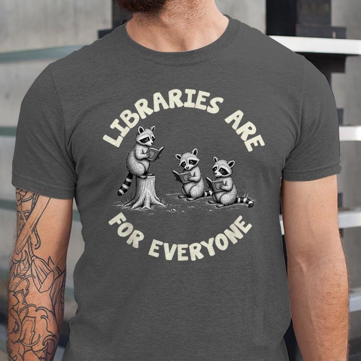 Libraries Are For Everyone Read Banned Book Librarian Reader Unisex Jersey T-Shirt Libraries Are For Everyone Read Banned Book Librarian Reader Unisex Jersey T-Shirt