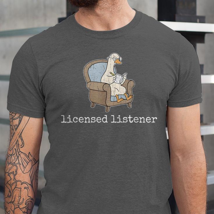 Licensed Listener Goose School Graduation Unisex Jersey T-Shirt