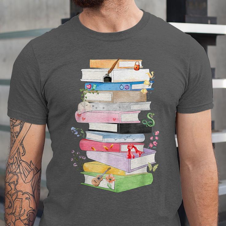 Life Of A Reader Book Lovers Book Nerds Bookworm Unisex Jersey T-Shirt