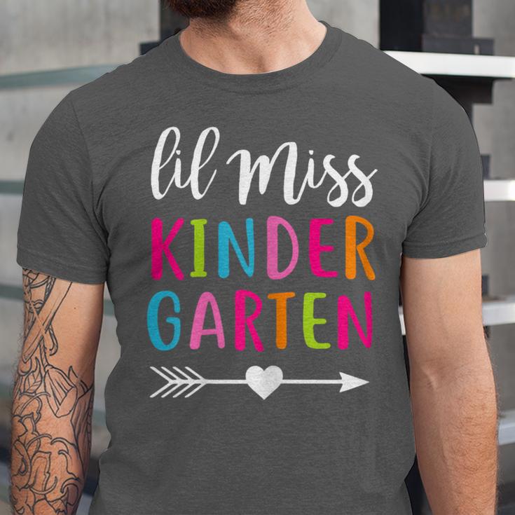 Lil Miss Kindergarten Grad Shirt Graduation Shirts 2018 Unisex Jersey T-Shirt